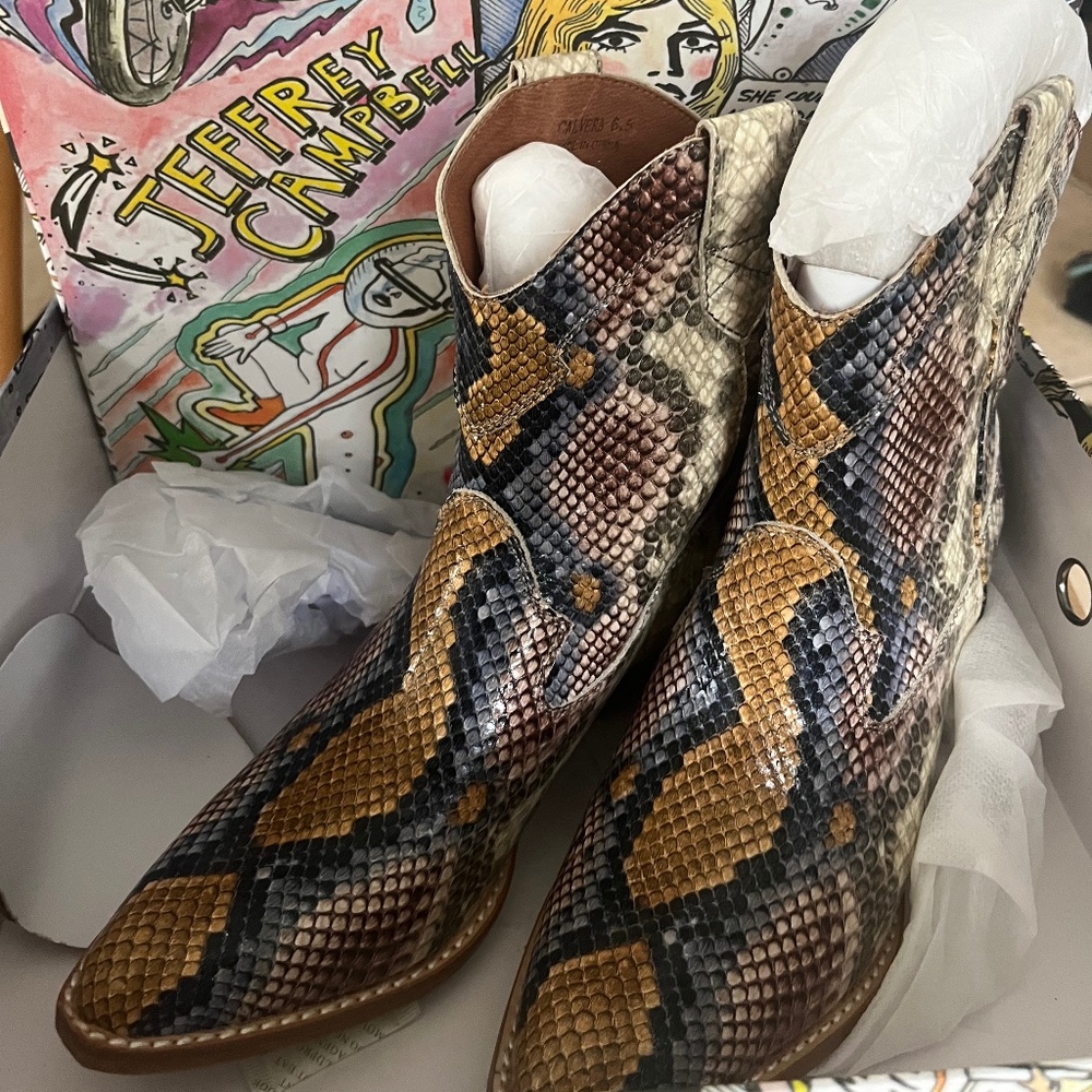 Jeffrey Campbell calvera Western boots